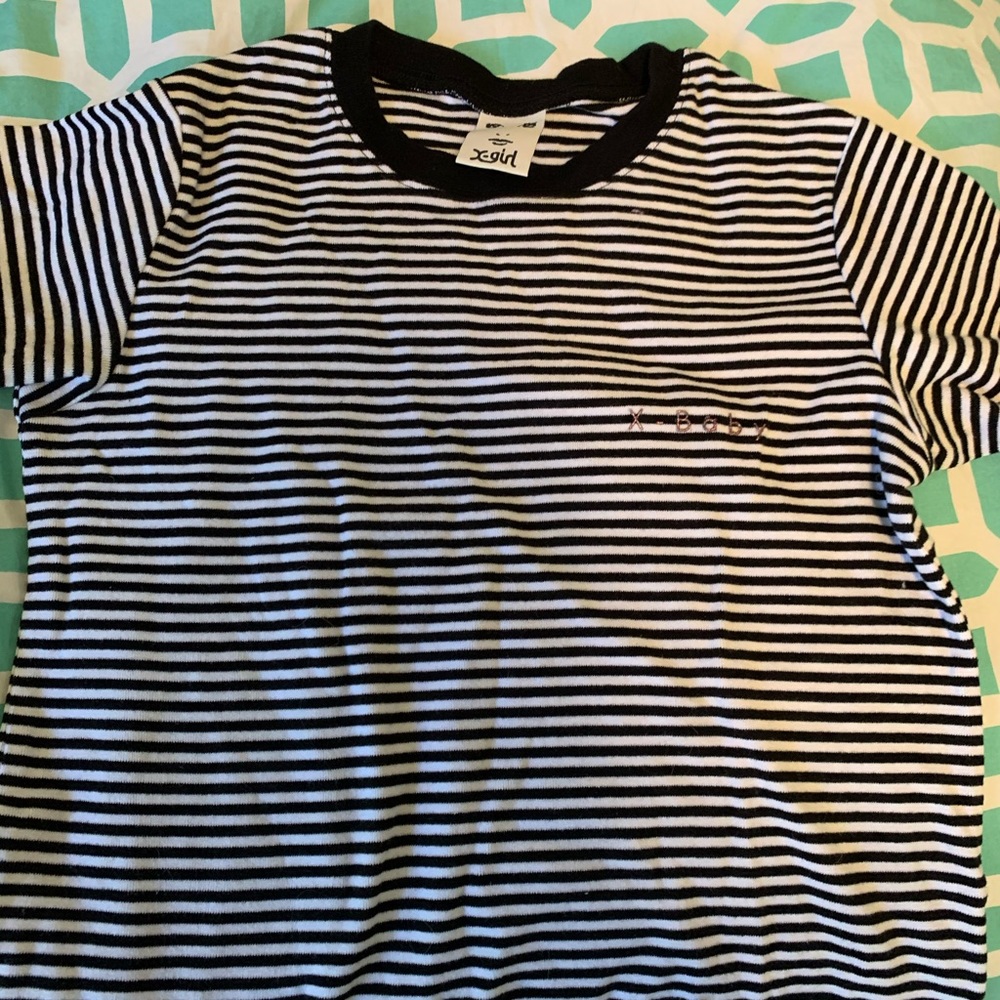 x-girl striped tee